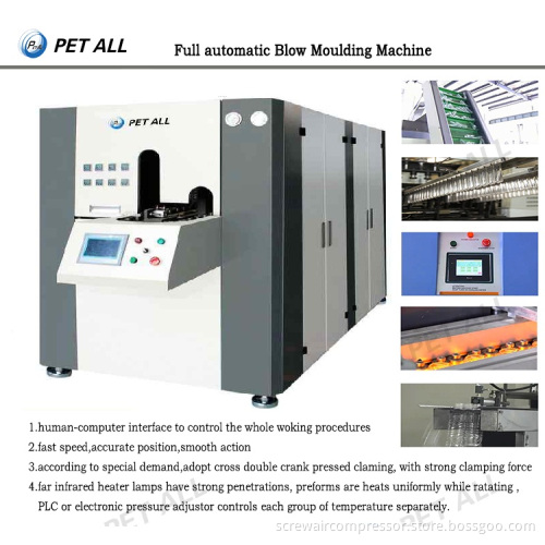 Hand Feeding Preform Automatic Blow Moulding Machine (OGO-2-1500)